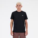  New balance New Balance New Balance Run T-Shirt Running-3A BK M мужской спорт одежда одежда рубашка бег легкая атлетика MT41222