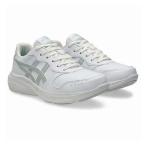 asics アシックス ウォーキングシューズ GEL-FUNWALKER W077 ホワイト 白 22.5 スニーカー 靴 レディース 軽量 クッション 歩きやすい 皮革 シンプル