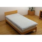 布団カバー 洗える インド綿使用 『コロン サラン NSK 敷き布団カバー』 グリーン ダブル 145×215cm 代引不可