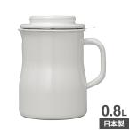 ショッピングホーロー 野田琺瑯 日本製 オイルポット 0.8L ホーロー 油こし 油入れ NOL-800 ロカポ 油こし器 琺瑯 野田ホーロー 天ぷら 揚げ物 油 ろ過 油きり