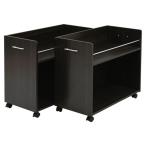 押入れ 収納 ラック 2個セット 幅38 �