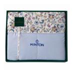 シルク混肌掛けふとん ミントン ブルー MNSF40801P/B ギフト プレゼント 代引不可