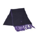 ポロラルフローレン POLO RALPH LAUREN マフラー メンズ PC0455-510 ブラック パープル