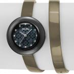 フォリフォリ FOLLI FOLLIE 腕時計 レディース WF13F029SSZ-GR クォーツ ブラック グレー