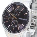 エンポリオアルマーニ EMPORIO ARMANI 腕時計 メンズ AR11165 クォーツ ブラック シルバー 送料無料