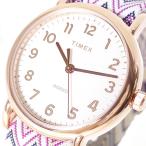 タイメックス TIMEX 腕時計 レディース TW2R59000 WEEKENDER ウィークエンダー クォーツ アイボリー パープル ホワイト