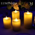 ルミナラ LUMINARA LEDキャンドル フラットトップ LM202-FIV Mサイズ  アイボリー