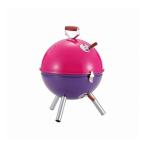 マルチ ミニバーベキューコンロ ピンク×パープル M-6372 パール金属