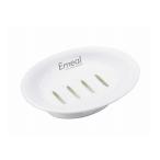 【5個セット】アスベル Emeal エミール 石けん皿 ホワイト