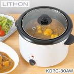 ライソン 電気煮込み鍋 スロークッカー 3.0L ホーロー鍋 軽量