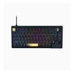 プリンストン UPトリガー対応 CNCフルアルミ 75%ゲーミングキーボード ブラック オリジナル磁気スイッチ UP-MKGA75MTL-RT-J/B 代引不可
