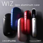 Deff アイコスケース アルミ ケース IQOS 専用 2.4 Plus / 2.4 両対応 ストラップホルダー付き 工具不要 簡単装着 WAC-IQOS