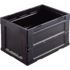 コンテナ・パレット 導電性コンテナ ＴＲＵＳＣＯ　導電性折り畳みコンテナ　５０Ｌ　黒　  (CR-S50-E)