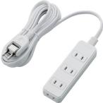 エレコム ホコリシャッター付キ電源タップ TST0222430WH