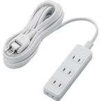 エレコム ホコリシャッター付キ電源タップ TST0222450WH
