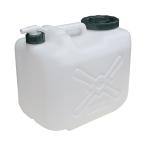 （まとめ） 土井金属 水缶 コック付 20L 1個 〔×4セット〕 代引不可