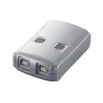 （まとめ） エレコム USB2.0対応切替器 2回路 USS2-W2 1台 〔×2セット〕 代引不可