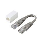（まとめ）サンワサプライ RJ-45クロス変換キット（エンハンスドカテゴリ5） ADT-EX-CRS5EK〔×5セット〕 代引不可