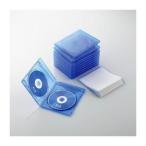 （まとめ）エレコム Blu-rayディスクケース（2枚収納タイプ） CCD-BLU210CBU〔×3セット〕 代引不可