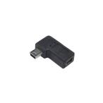 (まとめ)変換名人 変換プラグ USB mini5pin 左L型(フル結線) USBM5-LLF〔×20セット〕 代引不可