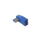 (まとめ)変換名人 変換プラグ USB3.0 A左L型 USB3A-LL〔×10セット〕 代引不可