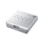 サンワサプライ USB2.0手動切替器(4回路) SW-US24N 代引不可