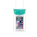 bikit スマートフォン用ファッション防水ポーチ カジュアル アクアマリン