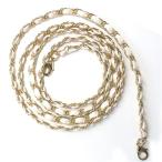 Leather Chian Long Strap アイボリー