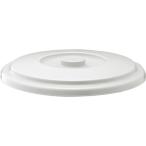 〔20セット〕 ポリバケツ/清掃用品 〔フタのみ単品〕 15SB用蓋 ライトグレー 丸型 『ベルク』 〔家庭用品 掃除用品 業務用〕 代引不可