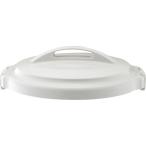 〔5セット〕 ダストボックス/ゴミ箱 〔フタのみ単品〕 60N用蓋 ライトグレー 丸型 『ベルク』 〔家庭用品 掃除用品 業務用〕 代引不可