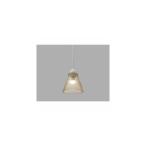 アイリスオーヤマ LEDペンダントライト LED電球セット Lapin ガラス調 Sサイズ アンバー PL5LE17CG1T