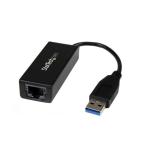 Yahoo! Yahoo!ショッピング(ヤフー ショッピング)（まとめ）StarTechUSB3.0-Gigabit Ethernet LANアダプタ 10・100・1000Mbps対応 ブラック USB31000S1個〔×2セット〕 代引不可
