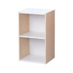 (まとめ) アイリスオーヤマ スペースユニット 2段 W350×H600mm UB-6035 1台 〔×5セット〕 代引不可