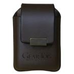 GEAR TOP(ギア トップ) 日本製 レザーライターケース ベルトループタイプ〔ブラウン〕 代引不可