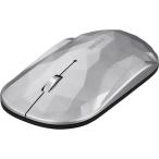 バッファロー 薄型 3ボタン 無線 BlueLEDマウス ジオメトリー シルバー BSMBW330GSV 代引不可