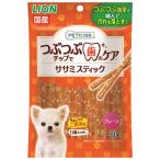 （まとめ） PETKISS つぶつぶチップで歯のケア ササミスティック プレーン 60g 〔×12セット〕 （ペット用品・犬用フード） 代引不可