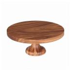 DULTON ケーキスタンド ケーキドーム コンポート 7号ケーキ アカシア 木製 おしゃれ アンティーク 1段 キッチン 高さ92cm 代引不可