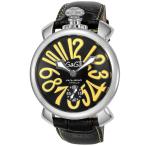GAGA MILANO ガガ ミラノ MANUALE 48MM 5010.12S-BLK 腕時計 メンズ 送料無料