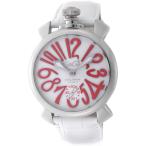 GAGA MILANO ガガ ミラノ MANUALE 48MM 5010.14S-WHT 腕時計 メンズ 送料無料