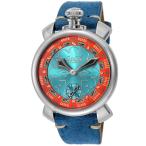 GAGA MILANO ガガ ミラノ MANUALE 48MM 5010.LV02-BLU 腕時計 メンズ 送料無料
