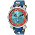GAGA MILANO ガガ ミラノ MANUALE 48MM 5010.LV02-BLU-SKULL 腕時計 メンズ 送料無料