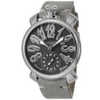GAGA MILANO ガガ ミラノ MANUALE 48MM 5010.SP02-GRY-ST 腕時計 メンズ 送料無料