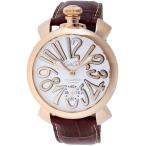 GAGA MILANO ガガ ミラノ MANUALE 48MM 5011.08S-BRW 腕時計 メンズ 送料無料