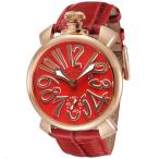 GAGA MILANO ガガ ミラノ MANUALE 48MM 5011.13S-RED 腕時計 メンズ 送料無料