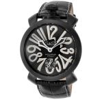 GAGA MILANO ガガ ミラノ MANUALE 48MM 5012.06S-BLK 腕時計 メンズ 送料無料