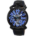 GAGA MILANO ガガ ミラノ MANUALE 48MM 5012MOSAICO02S-BLK 腕時計 メンズ 送料無料