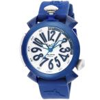 GAGA MILANO ガガ ミラノ DIVING 48MM 5043-BLU RUBBER 腕時計 メンズ 送料無料