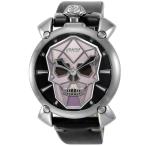 GAGA MILANO ガガ ミラノ MANUALE 48MM 5060.01S-BLK 腕時計 メンズ 送料無料