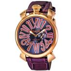 GAGA MILANO ガガ ミラノ SLIM 46MM 5085.3 腕時計 メンズ 送料無料