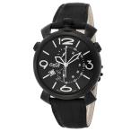 GAGA MILANO ガガ ミラノ THIN CHRONO 46MM 5099.01BK-N-ST 腕時計 メンズ 送料無料